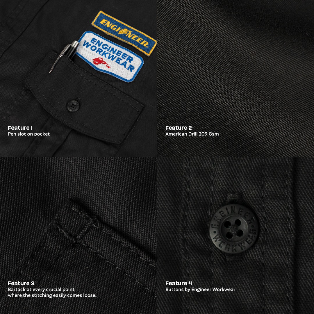 BRACKET - Workshirt Patch Regular