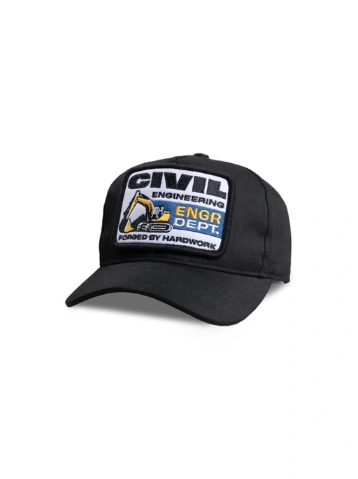 Image of  Culvert Engr Dept Series Black Civil Cap