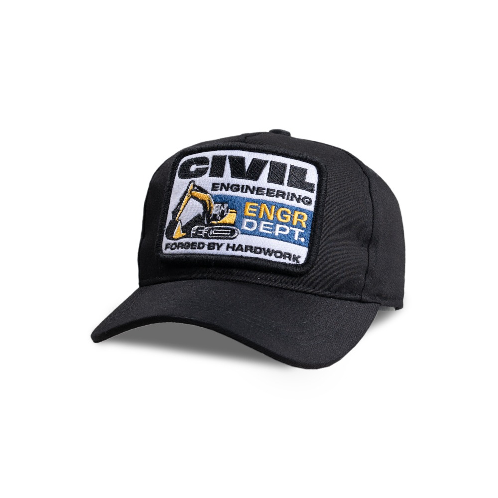 Culvert Engr Dept Series Black Civil Cap