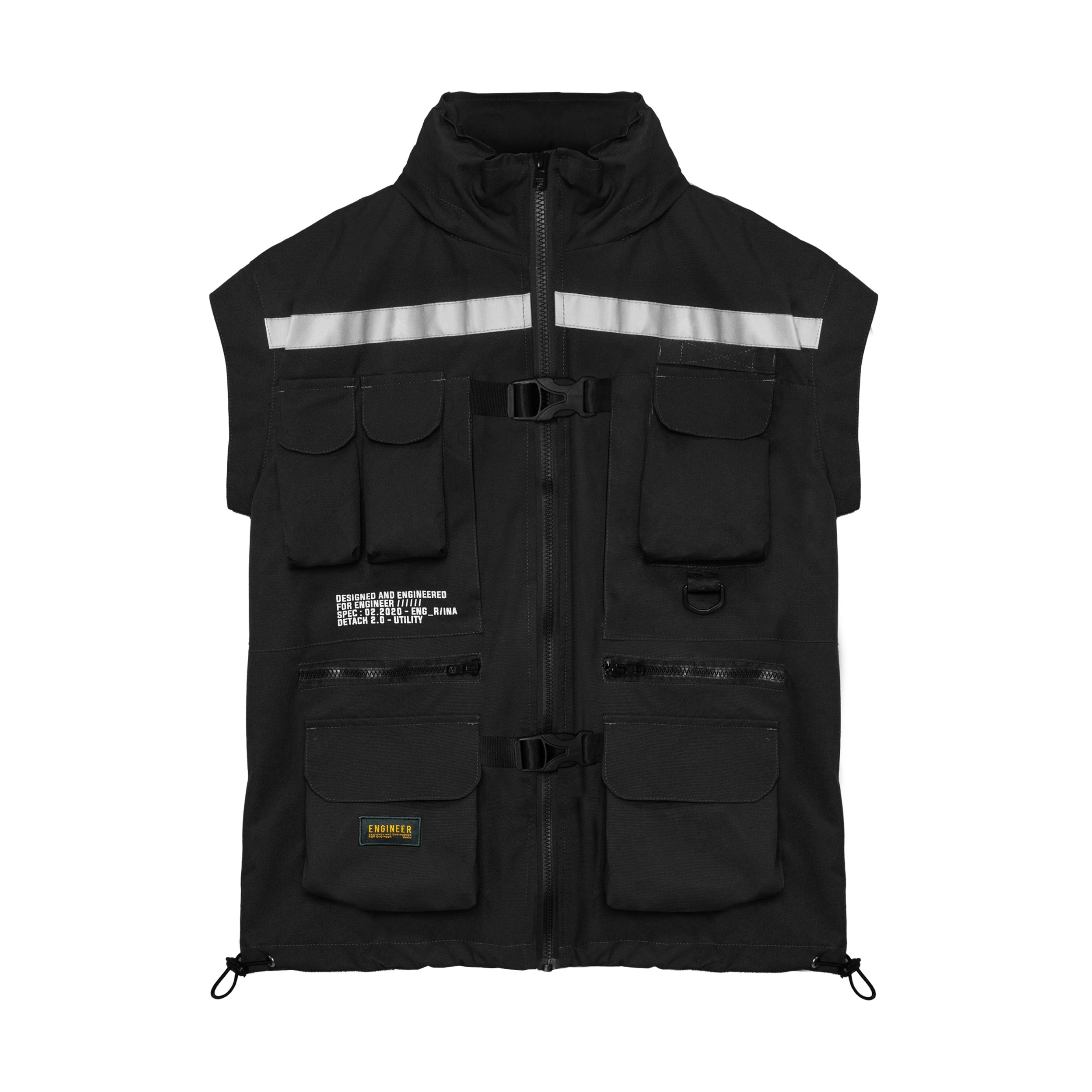 DETACH BLACK 2.0 - Hivis Workjacket