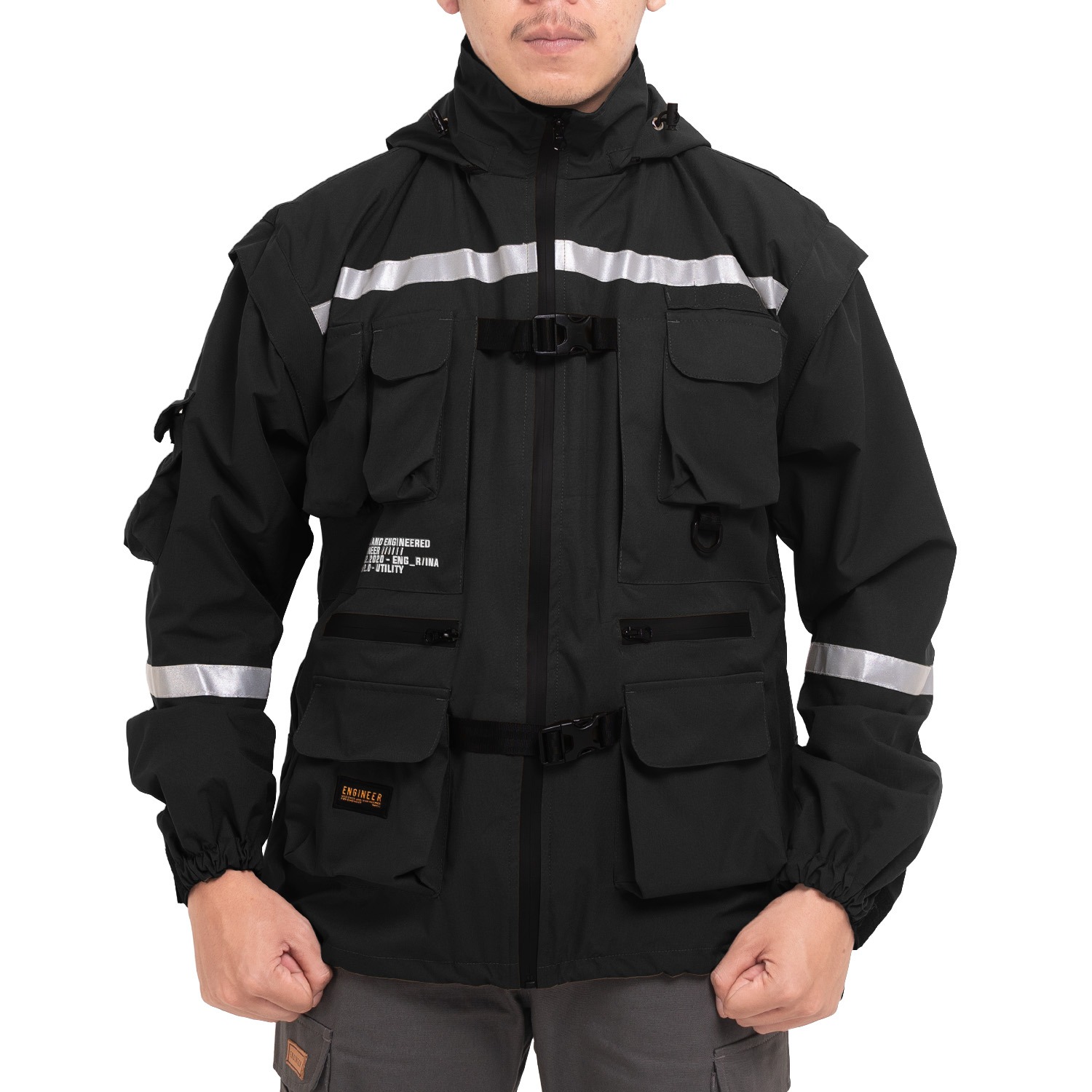 DETACH BLACK 2.0 - Hivis Workjacket