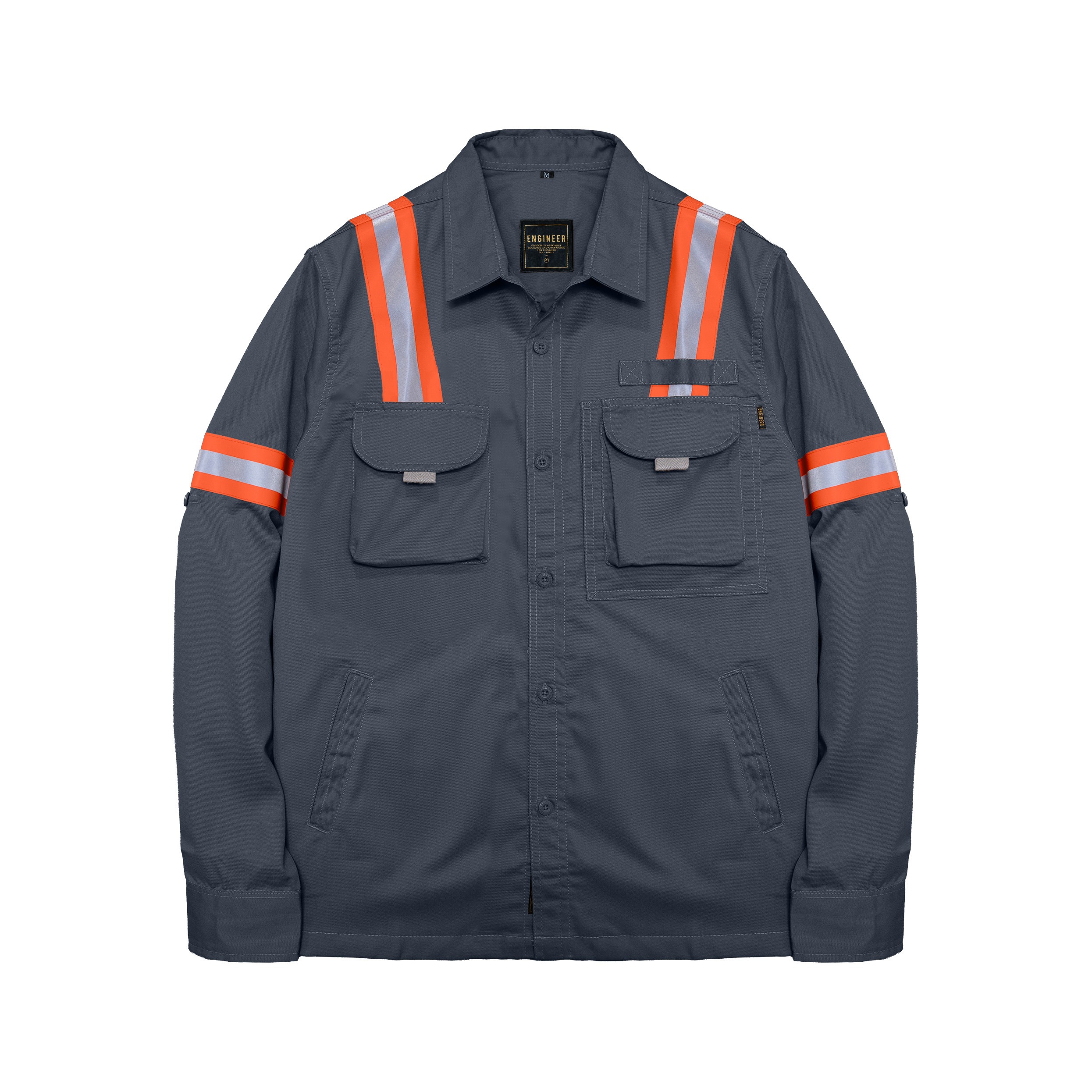 LOGGING CHARCOAL - Safety Reflector Fieldshirt