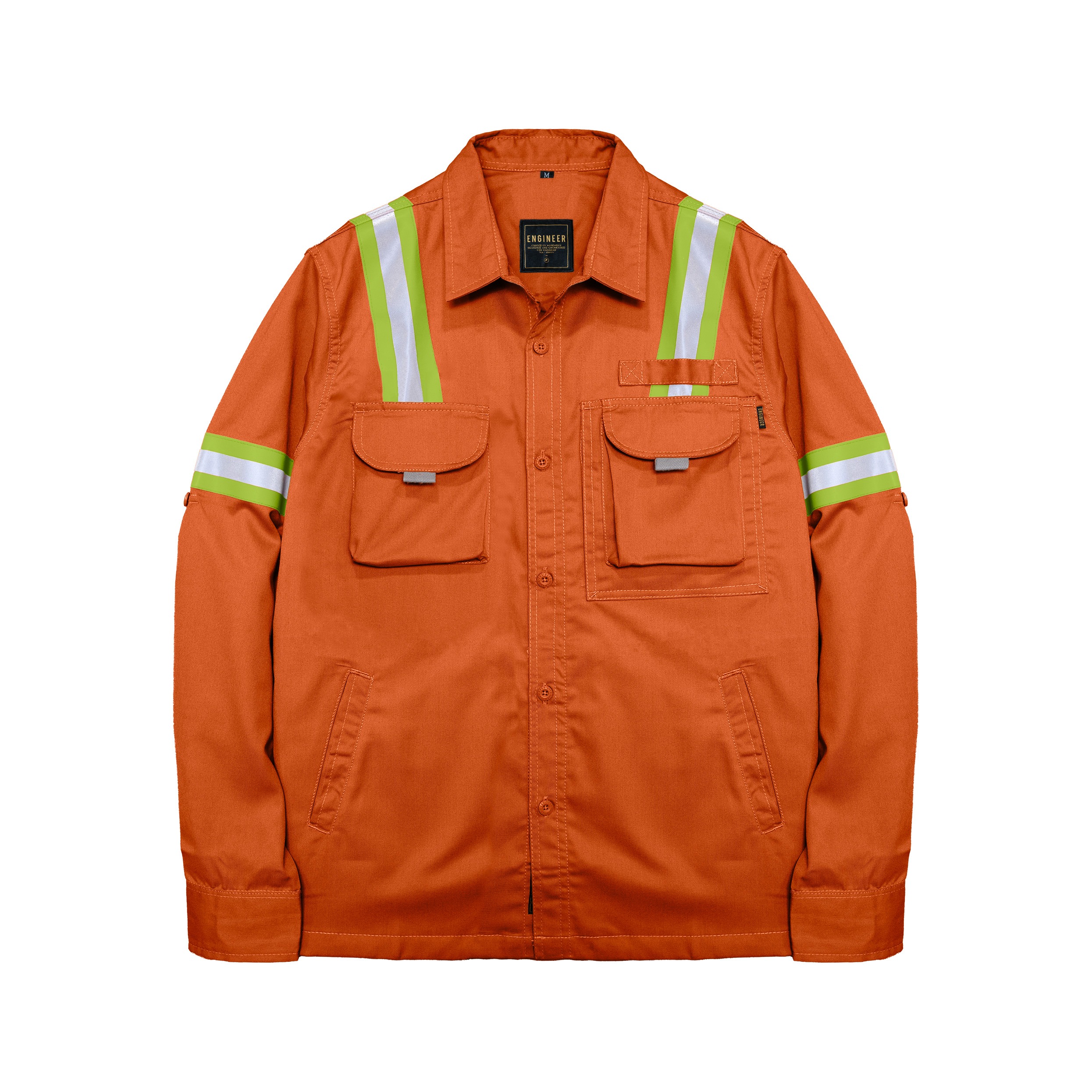 LOGGING ORANGE - Safety Reflector Fieldshirt