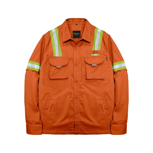 LOGGING ORANGE - Safety Reflector Fieldshirt