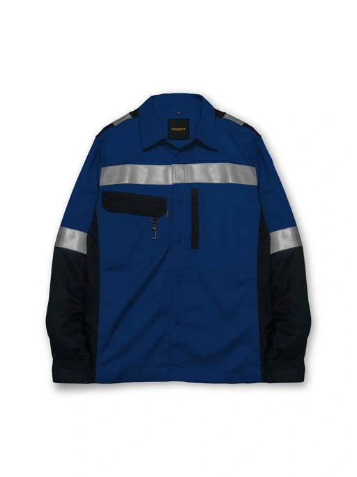 Image of ERBIUM BLUE - Safety Reflector Fieldshirt