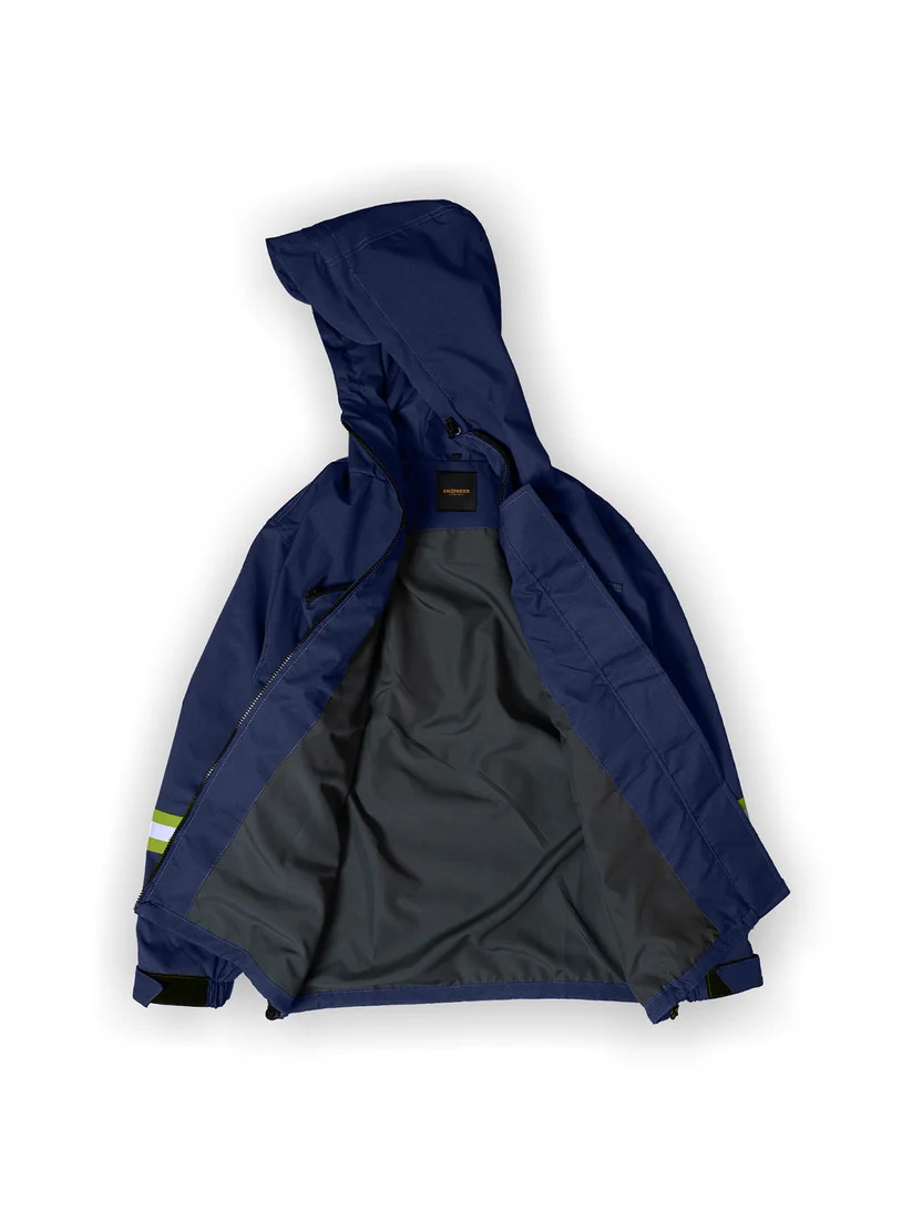 STRAIN NAVY - Reflector Jacket Water Repellent