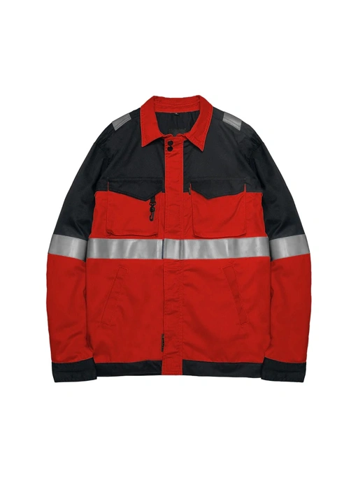 Image of GLISTEN RED - Safety Reflector Fieldshirt