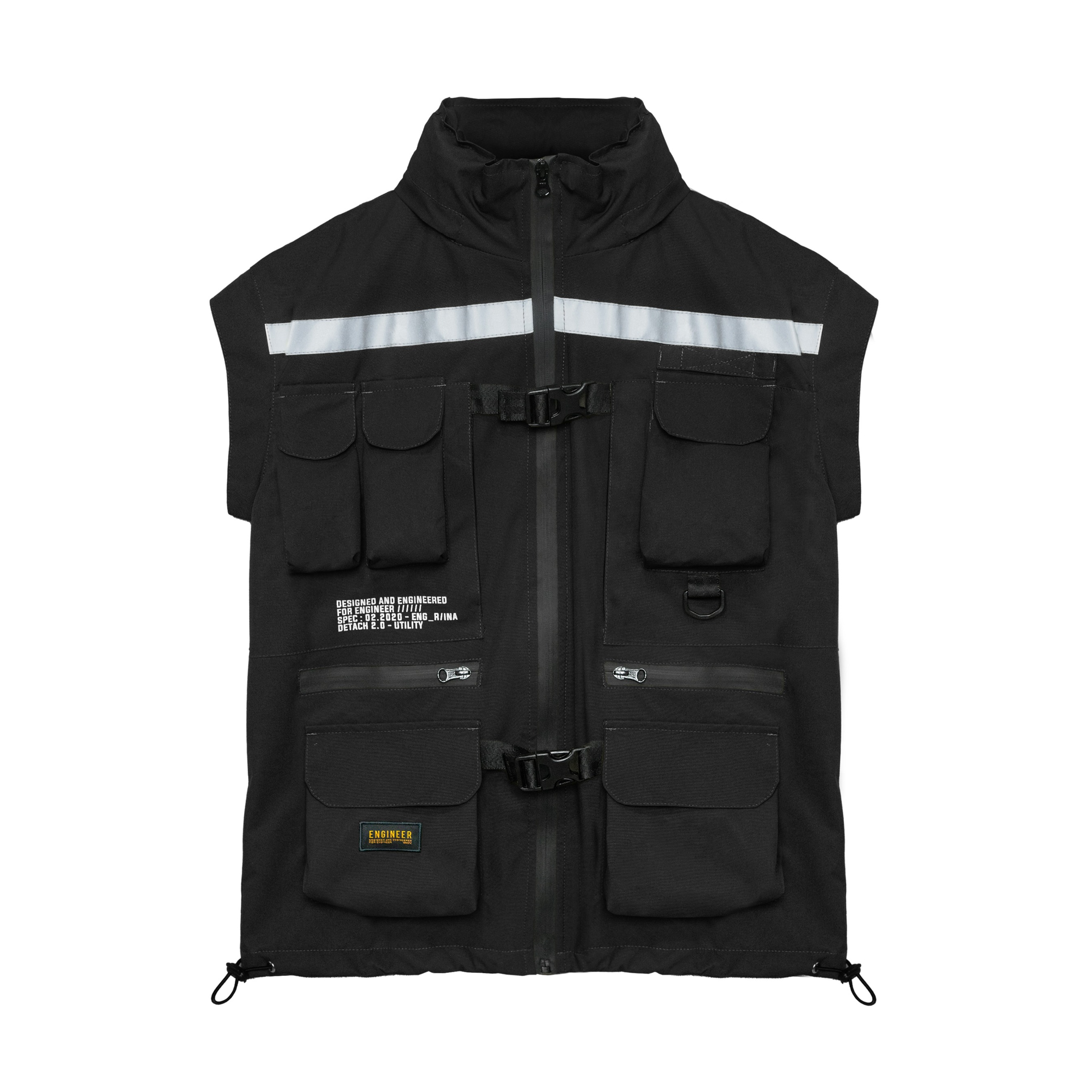 DETACH BLACK 2.0 - Hivis Workjacket
