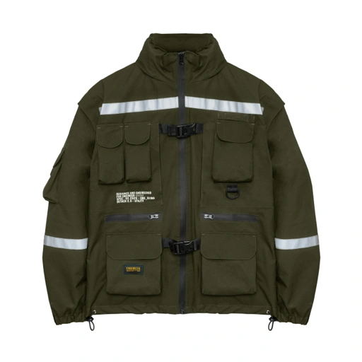 DETACH OLIVE 2.0 - Hivis Workjacket