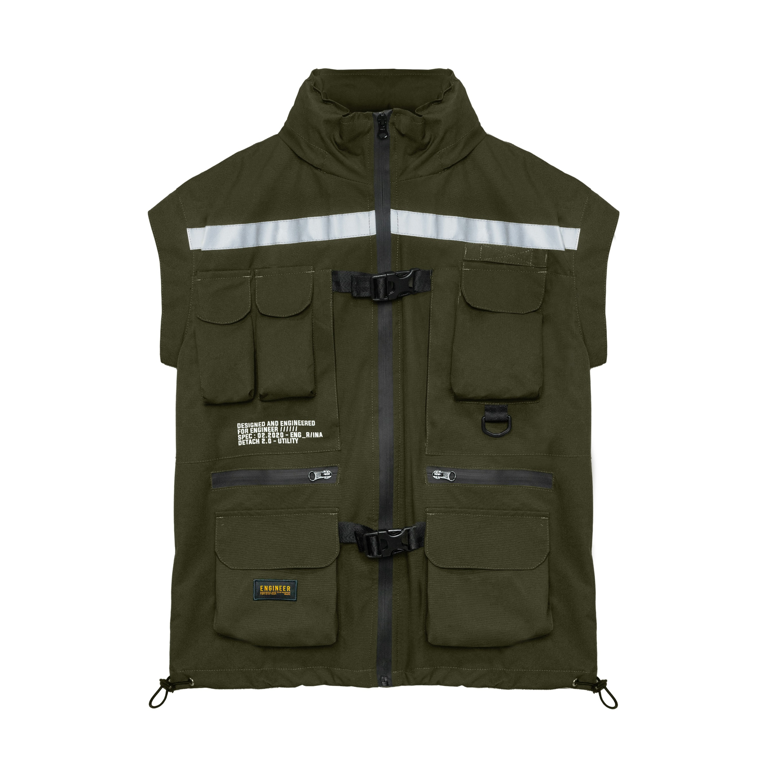DETACH OLIVE 2.0 - Hivis Workjacket
