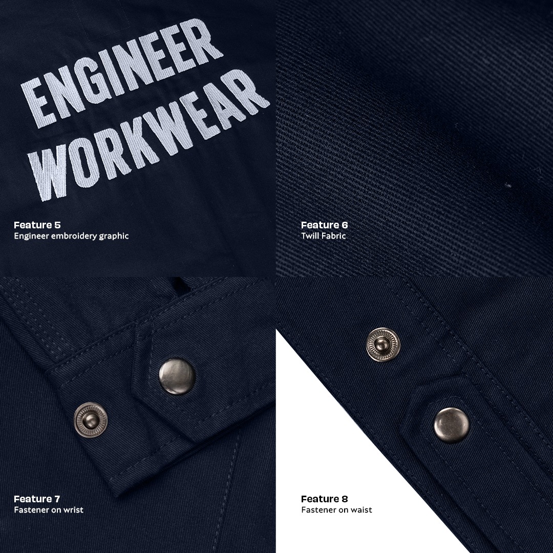 FREIGHT NAVY - Casual Workjacket