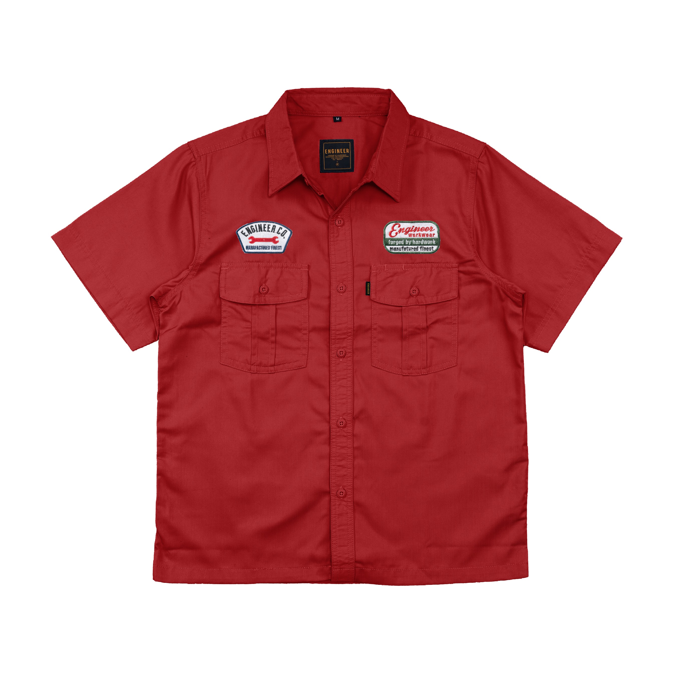 Garnet Workshirt Kemeja Lapangan Lengan Pendek Reguler Fit