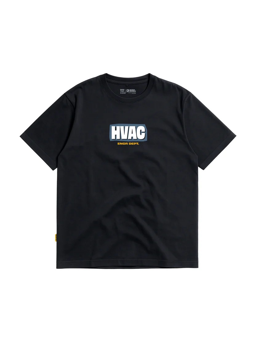 Thermo Engr Dept Series Black HVAC Tshirt