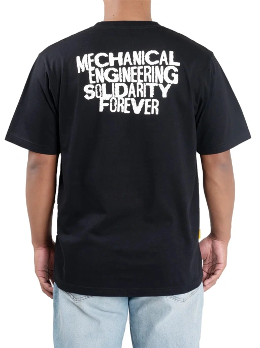 Image of Gasket Engr Dept Series Black Mechanical Tshirt