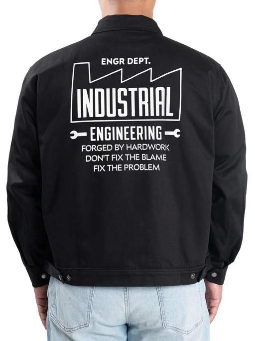 Image of Buffer - Engr Dept Series Black Industrial Workjacket