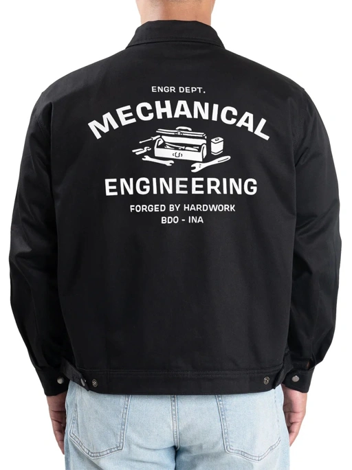 Image of Helical Engr Dept Series Black Mechanical Workjacket