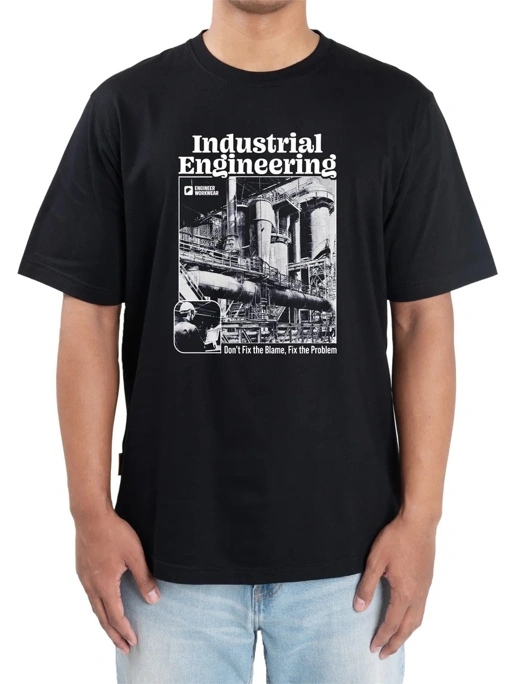 Image of Bowden Engr Dept Series Black Industrial Tshirt