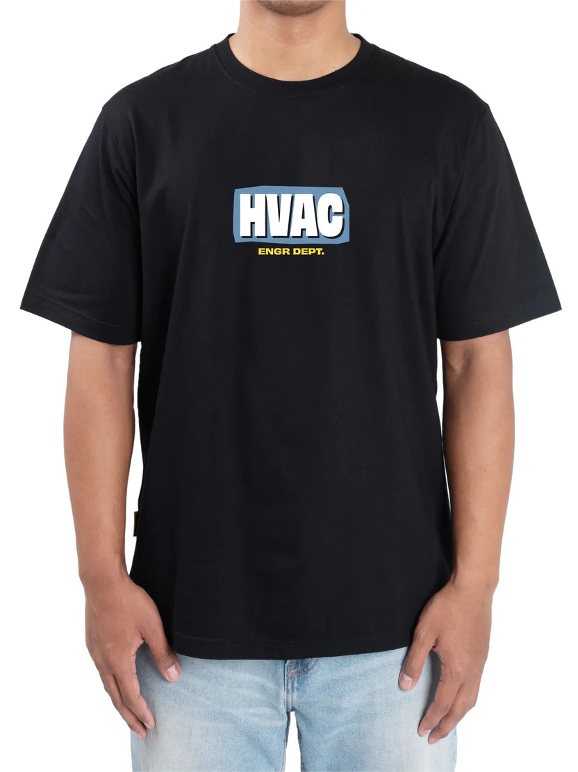 Thermo Engr Dept Series Black HVAC Tshirt
