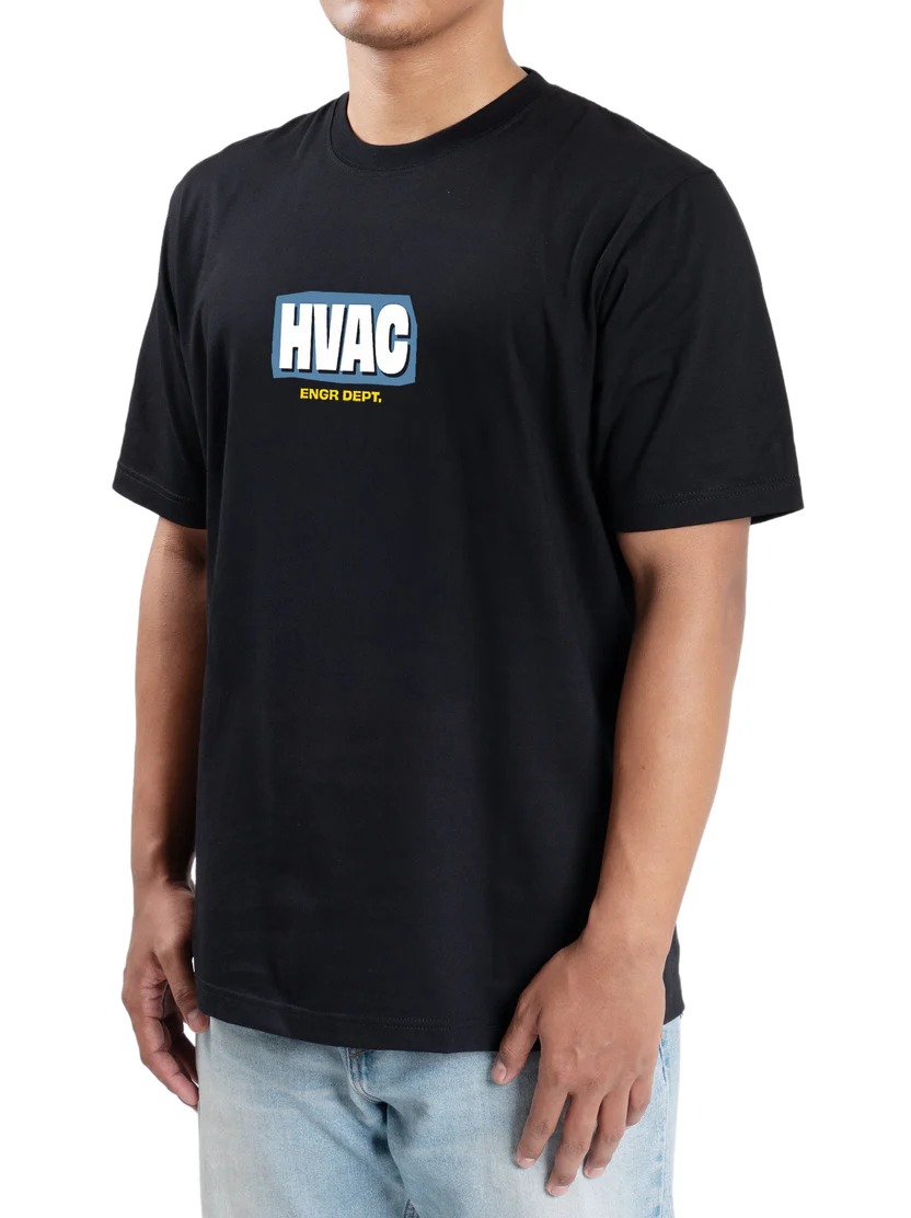 Thermo Engr Dept Series Black HVAC Tshirt