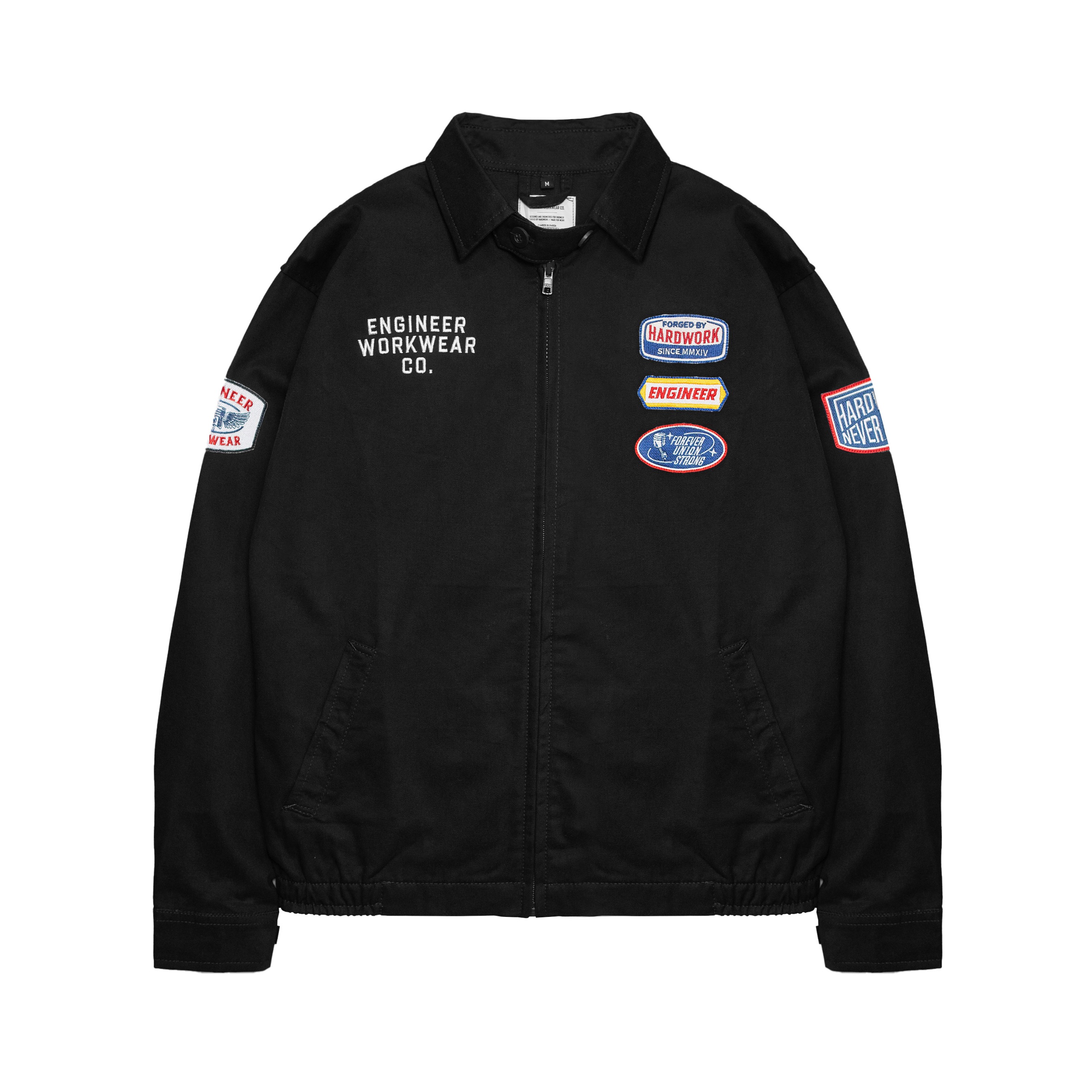 SALVAGE BLACK - Harrington Workjacket