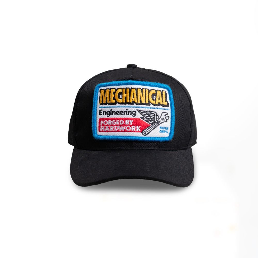 Spindle Engr Dept Series Black Mechanical Cap
