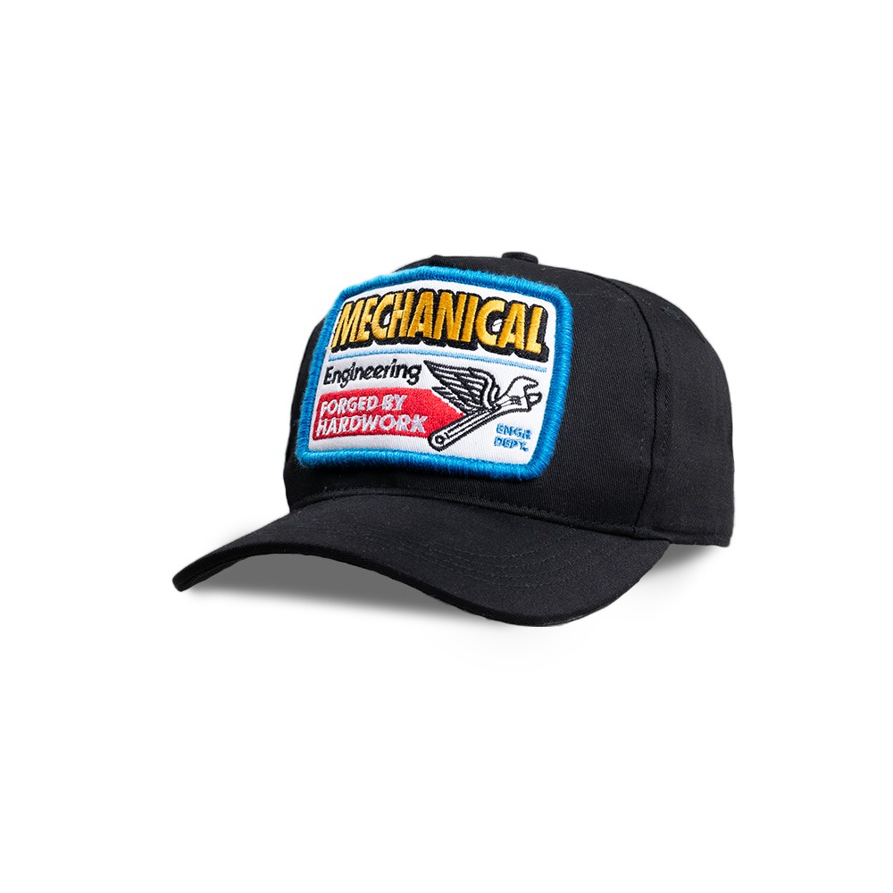 Spindle Engr Dept Series Black Mechanical Cap
