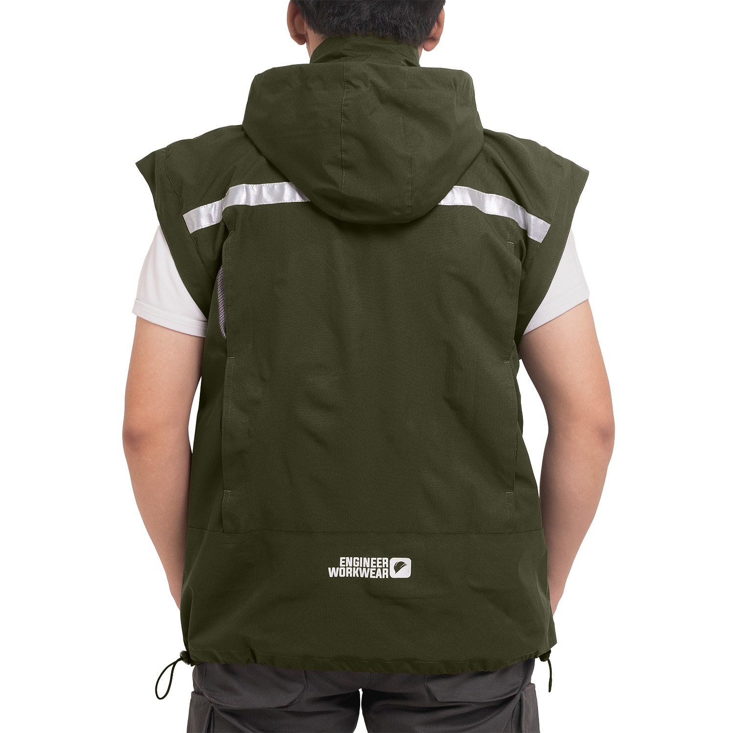 DETACH OLIVE 2.0 - Hivis Workjacket