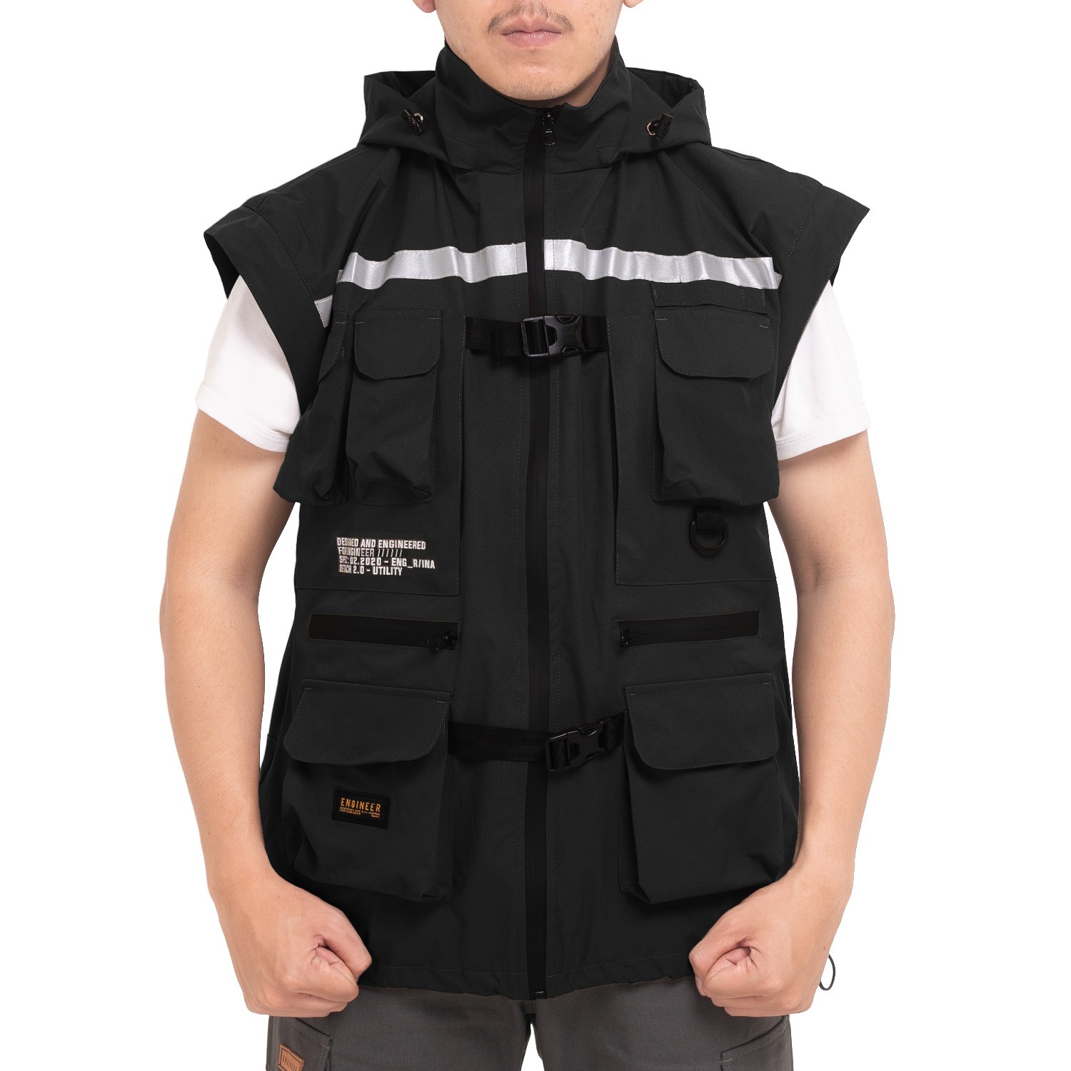 DETACH BLACK 2.0 - Hivis Workjacket