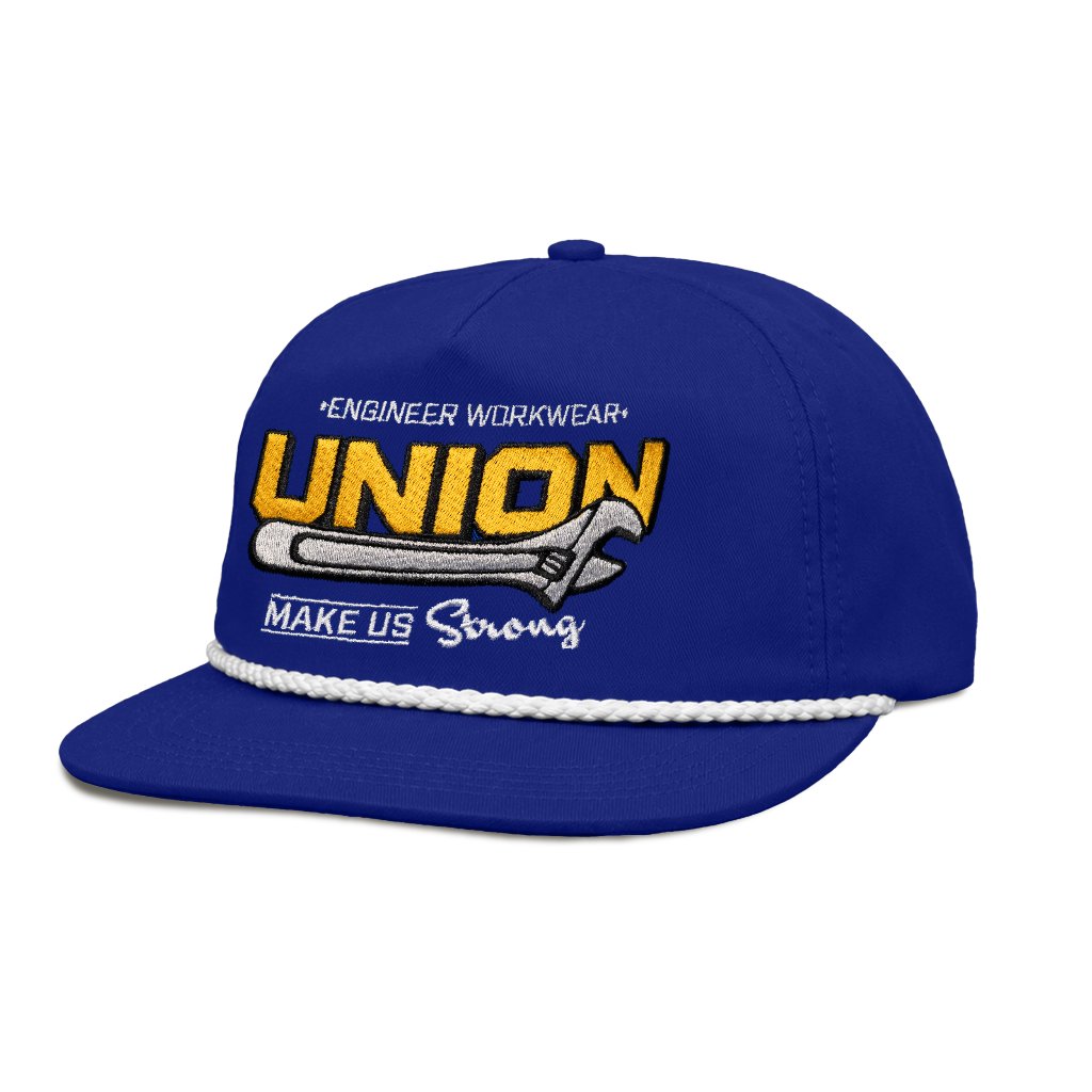 Engineer Workwear - Sync Rope Hat - Bordir | Biru Unisex All Size
