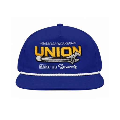 Engineer Workwear - Sync Rope Hat - Bordir | Biru Unisex All Size