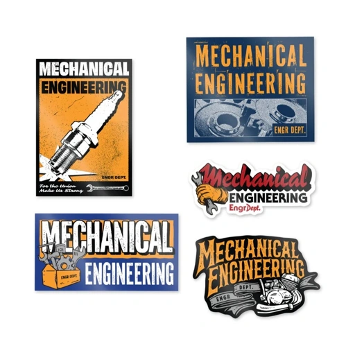 Image of Mechanical Dept Sticker