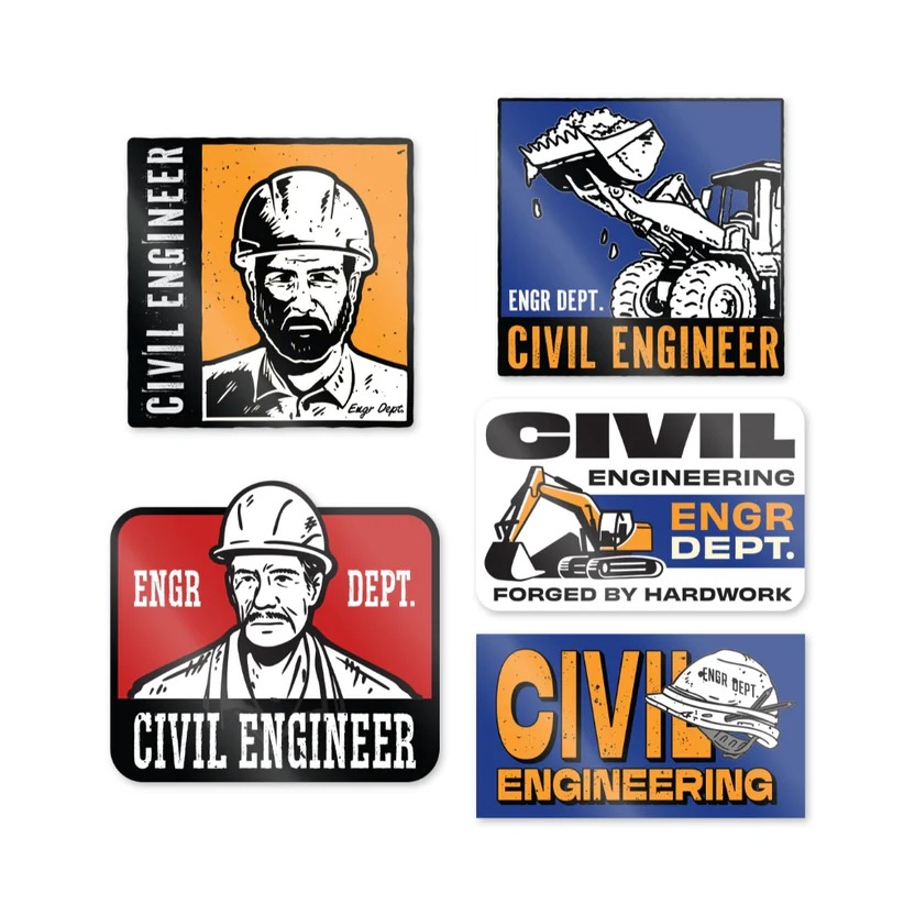 Civil Dept Sticker
