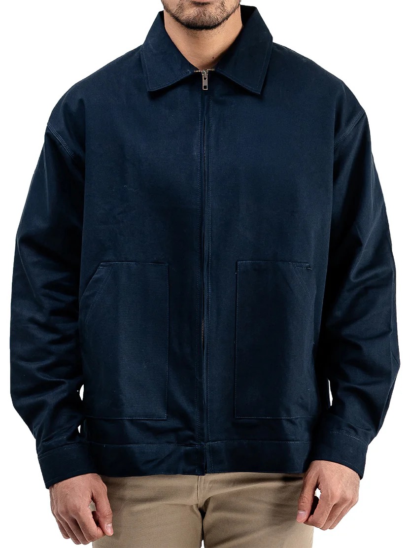 Mechanical Workjacket Navy - Jaket Lapangan Casual Boxy
