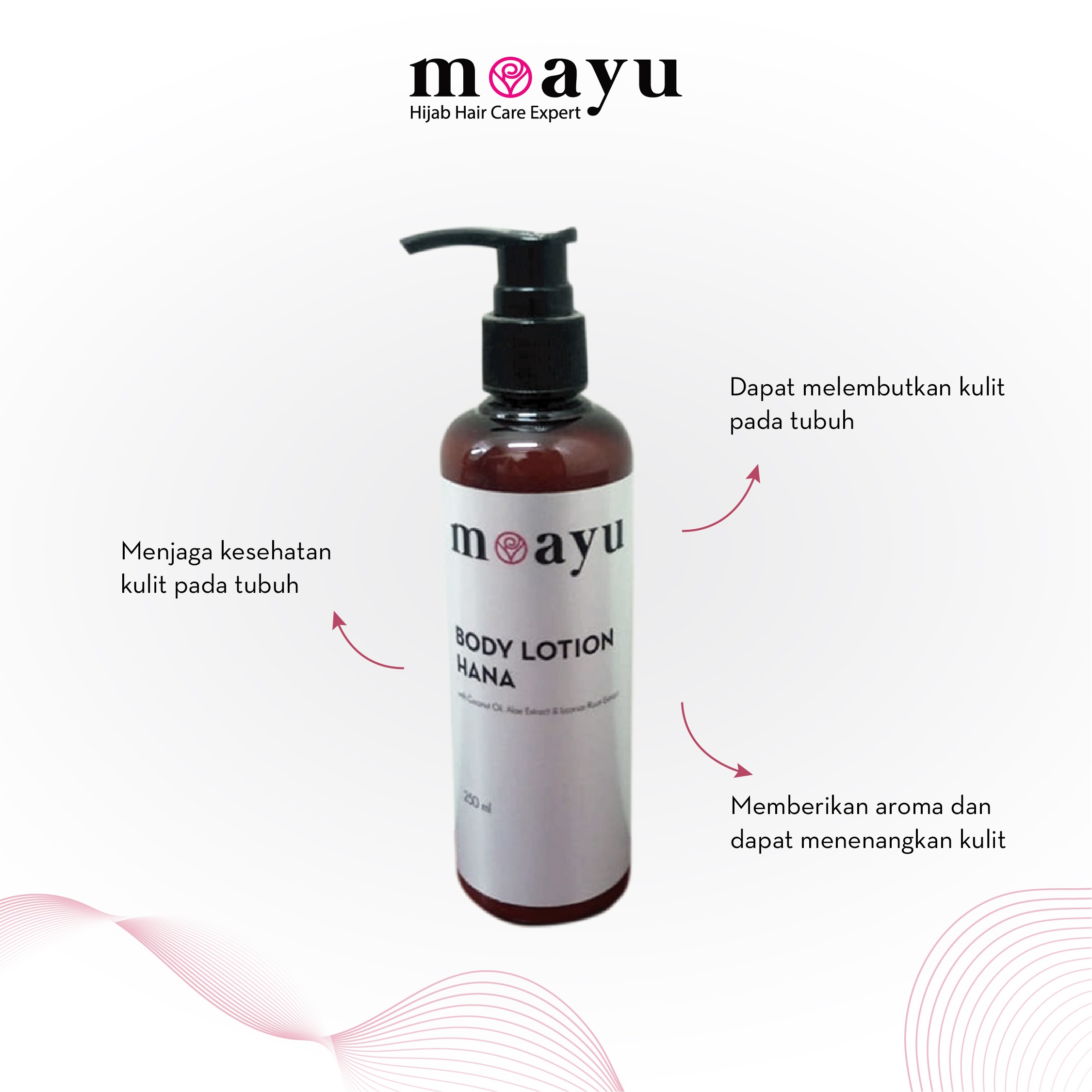 [2] Moayu Lovely Hana Series Body Lotion 250ml - Moisture Lotion - Handbody