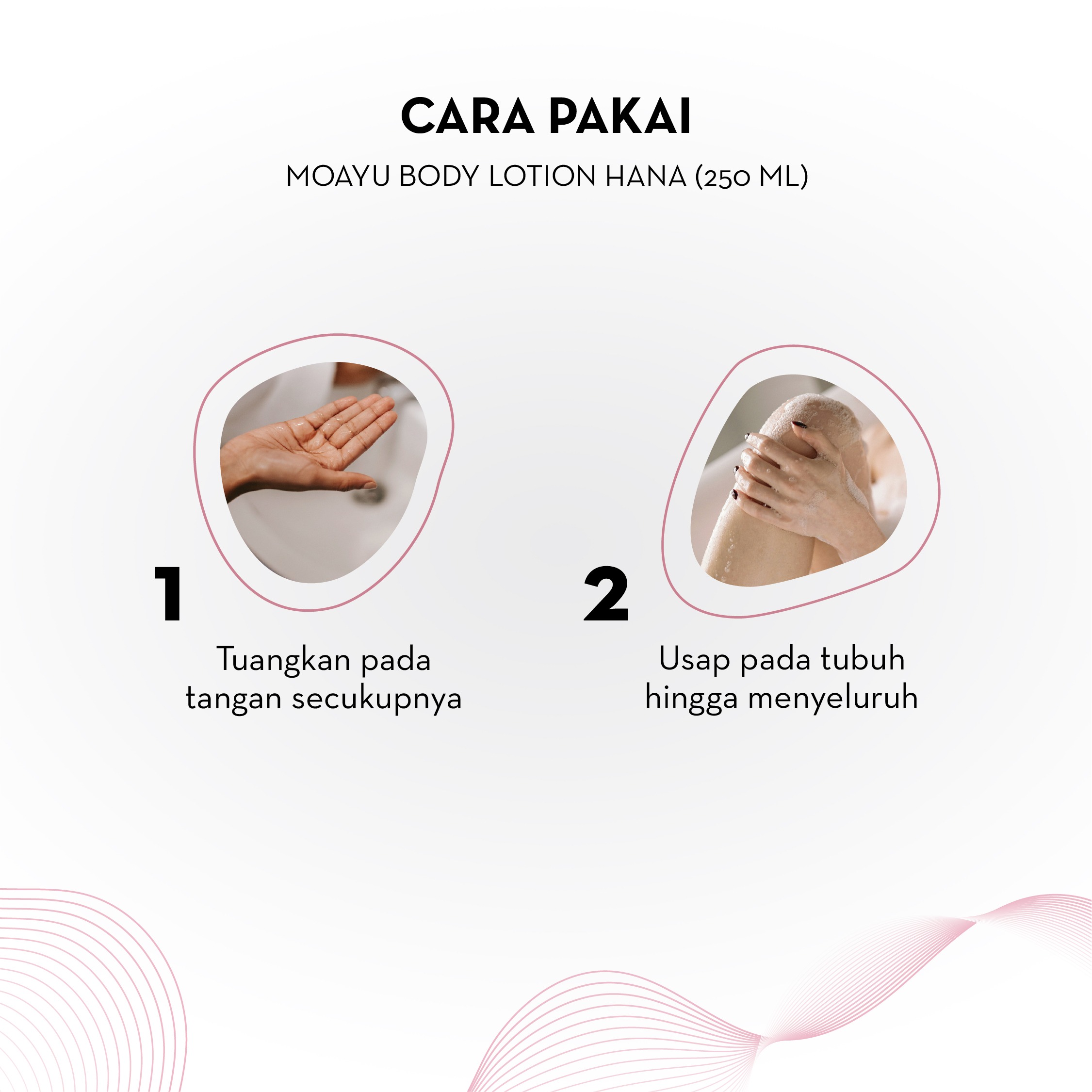 [2PCS] Moayu Lovely Hana Series Body Lotion 100ml - Body Lotion - Moisture Lotion - Handbody