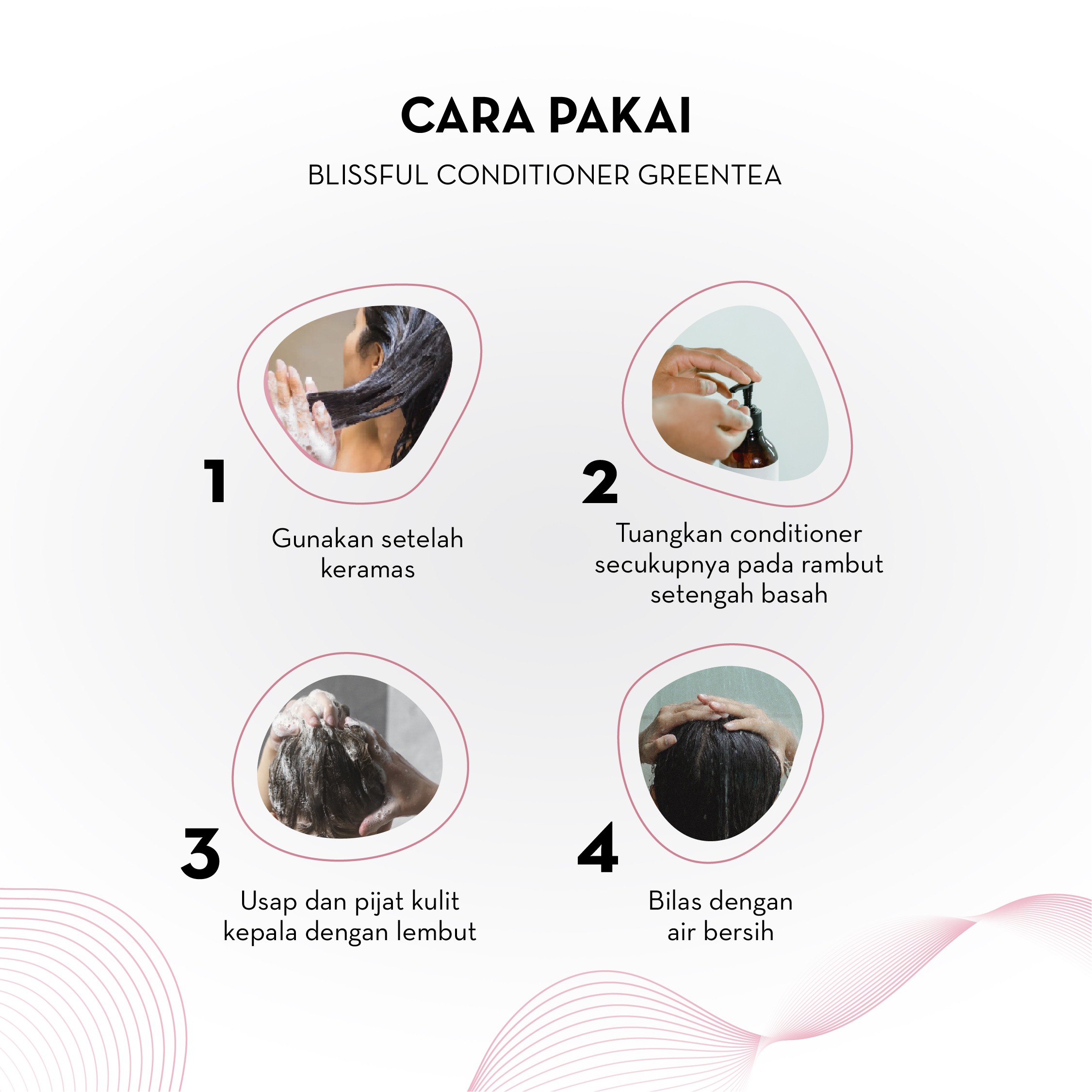 MOAYU Refreshing Green Tea Keratin Argan Conditioner 250 ml, Perawatan Rambut Sehat, Melembutkan, Melembapkan & Menutrisi Rambut