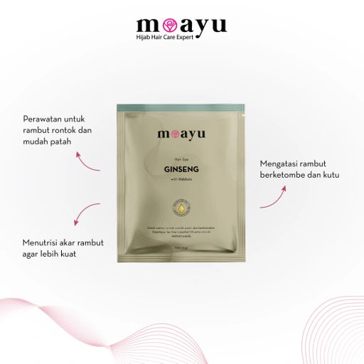 Image of [2 pcs] Moayu Energizing Ginseng Habbats Hair Spa 55 gr