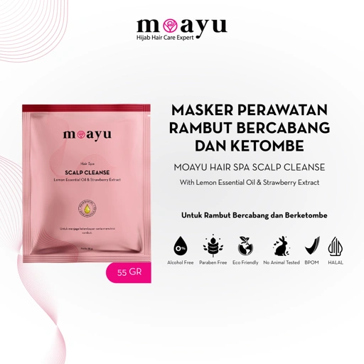 Image of MoAyu Hair Spa Strawberry - 55gr