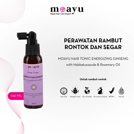 Image of MoAyu Hair Tonic Gingseng - 100 ml