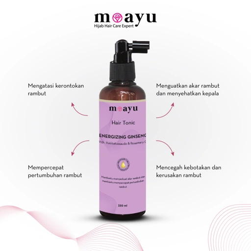 Image of MoAyu Hair Tonic Gingseng - 250 ml