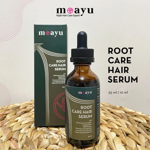 Image of Root Care Hair Serum by MOAYU - Anti Hair Fall Serum, Serum Rambut Anti Rontok, Perkuat Akar Rambut dan Cegah Kerontokan