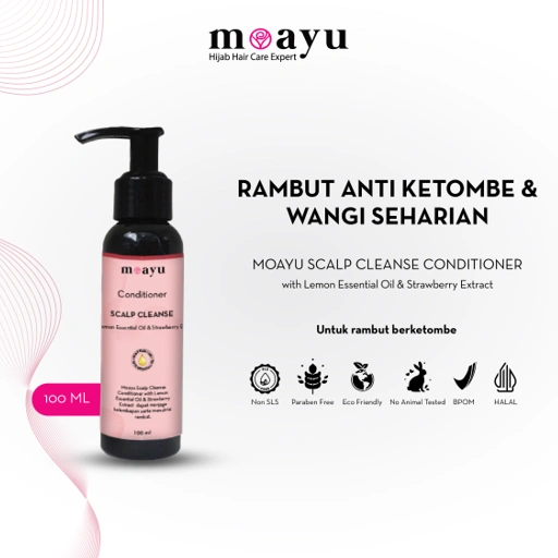 Image of Moayu Scalp Cleanse Conditioner - Conditioner anti ketombe dan pelembut rambut
