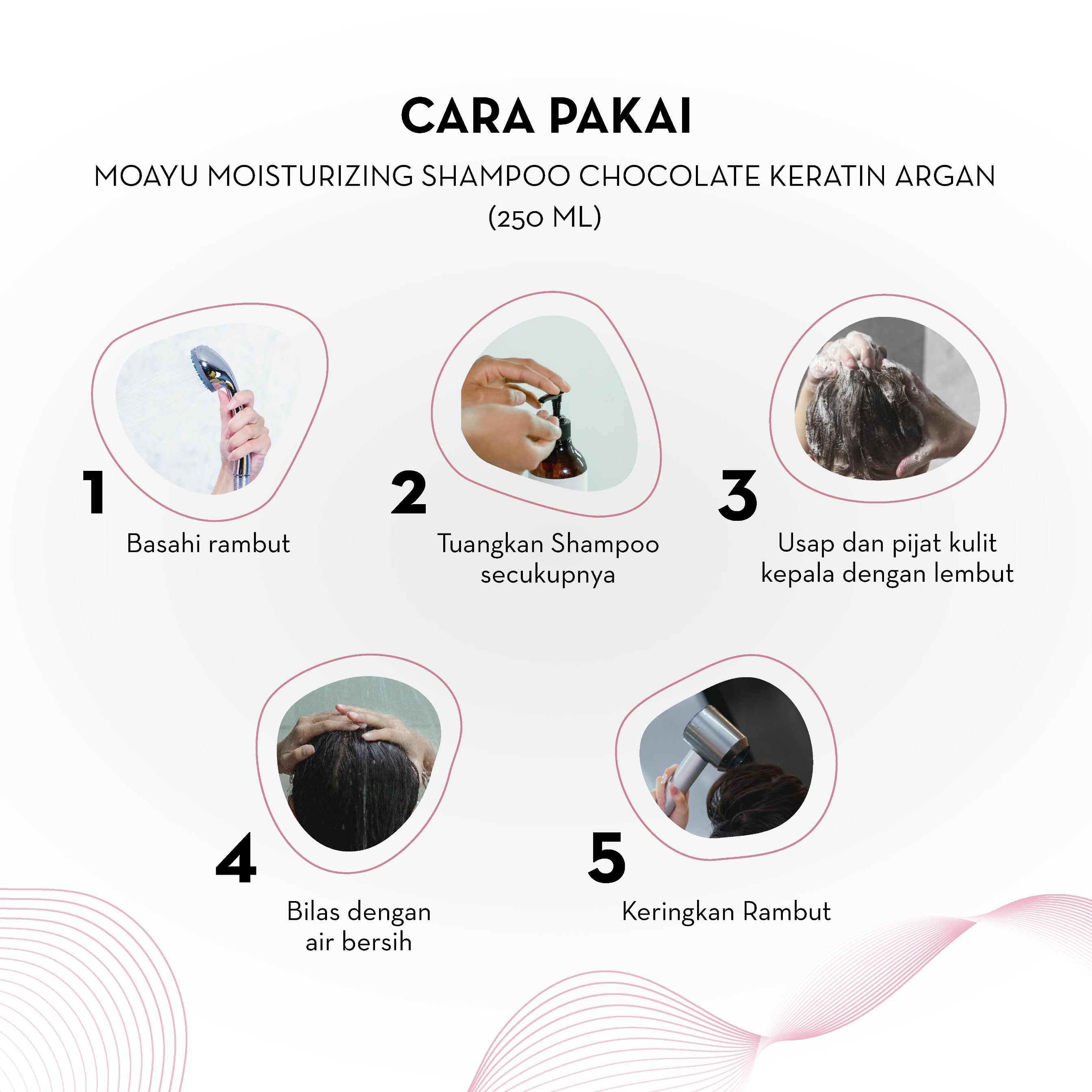 Moayu Sweet Shine Chocolate Keratin Argan Shampoo 100 ml