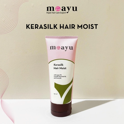 Image of Kerasilk Hair Moist Conditioner Tanpa Bilas by Moayu  150ml - Pelembut Rambut Masker Rambut Tanpa Bilas