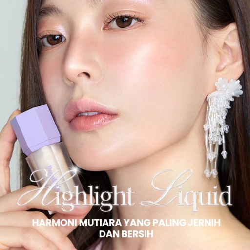 Image of PURPLISH Chiffon Blooming Liquid Highlighter Sheer Ballet