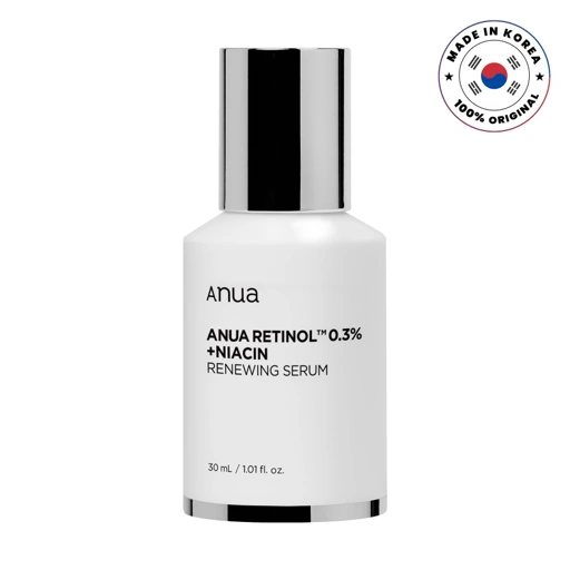 Image of ANUA Nano Retinol 0.3% + Niacin Renewing Serum 30ml