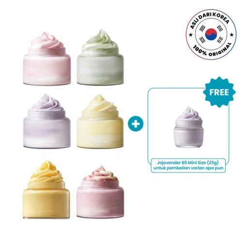 Image of WHIPPED Vegan Pack Cleanser Jar 80g (All Variants) + FREE Jojovender 25ml