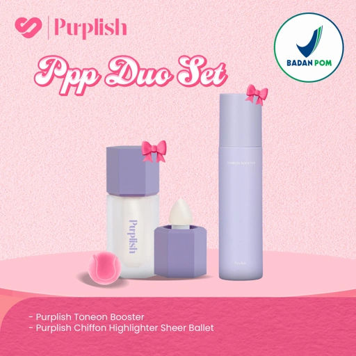 Image of PURPLISH PPP DUO SET (Tone-on Booster + Highlighter) 