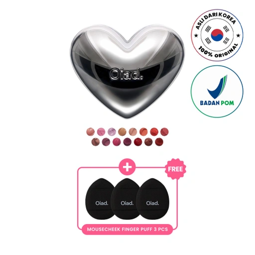 Image of OIAD Silverpulse Moussecream Lip & Cheek [FREE Mousecheek Finger Puff 3 PCS]