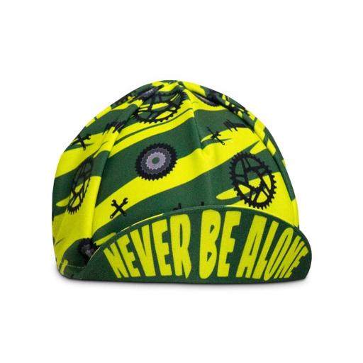 Image of Never Be Alone Cycling Cap - Topi Sepeda/Topi Lari OPICAPS